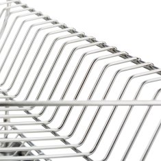 UNBRANDED Stojalo za posodo iz nerjavečega jekla z držalom za kozarec 