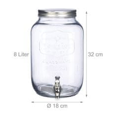 UNBRANDED Posoda za pijačo 8 l 