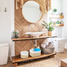 UNBRANDED Košare za shranjevanje Komplet 4 bambusovih 