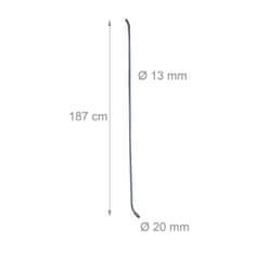 UNBRANDED Cev črpalke dolžine 187 cm 
