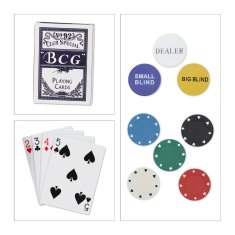 UNBRANDED Velik set za poker 
