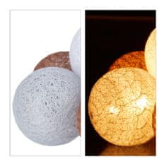 UNBRANDED LED svetlobna veriga z 10 kroglicami 