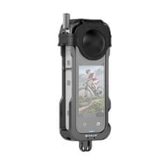 Puluz Kovinska zaščitna torbica s pokrovom za objektiv PULUZ za Insta 360 X4