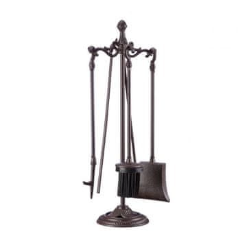 UNBRANDED Kaminski set 5 delni litoželezni