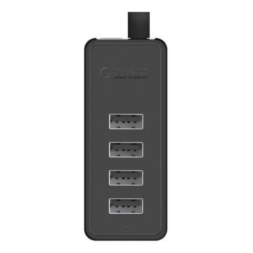 Orico Adapter Hub Orico W5P-30 USB do 4x USB 2.0 (črn)