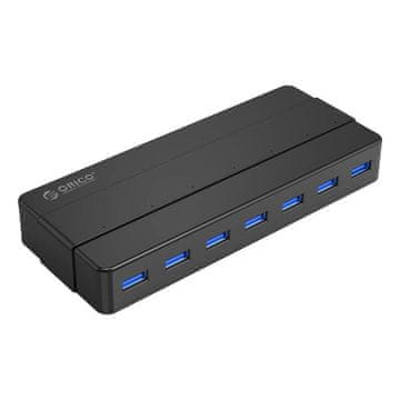 Orico "Adapter Hub Orico 7xUSB 3.0 (črn)"