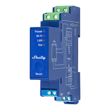 Shelly  Pro Dimmer 0/1-10V PM Krmilnik Osvetlitve WiFi/Bluetooth