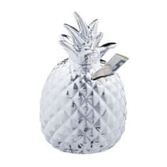 UNBRANDED Hranilnik Ananas v srebrni barvi 