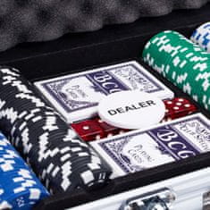 UNBRANDED Torba za poker s 300 žetoni 