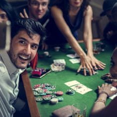 UNBRANDED Torba za poker s 300 žetoni 