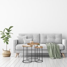UNBRANDED 3-paket stranske mizice 