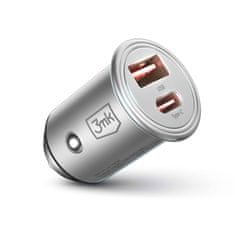 1 to 3 3MK HYPER CAR POLNILEC 45W ZA AVTO USB C ZA TELEFONE HITRO POLNJENJE