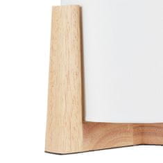 UNBRANDED Namizna svetilka z lesenim podstavkom 