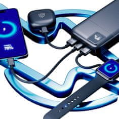 3MK Dodatki - 3mk PowerHouse 20.000mAh 22,5W USB 2A1C1M-črna