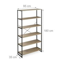 UNBRANDED Talna polica s 6 nivoji 