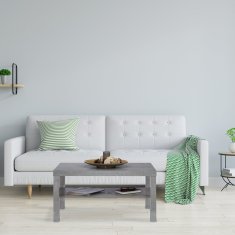 UNBRANDED Klubska mizica v videzu betona 