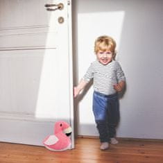 UNBRANDED Tkanina za zapiranje vrat flamingo 