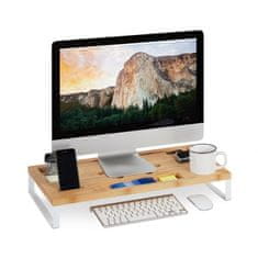 UNBRANDED Stojalo za monitor z namizno pregrado 
