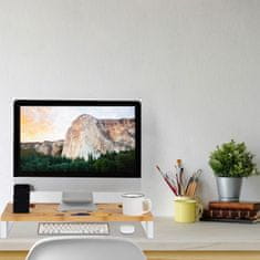 UNBRANDED Stojalo za monitor z namizno pregrado 