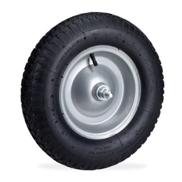 UNBRANDED Kolo za samokolnico 4,80 4,00-8 vklj. os