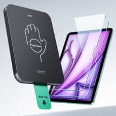 ESR ESR ULTRAFIT KALJENO STEKLO, 2 KOMADA ZA IPAD AIR, 11. 6. 7. 2024–2025, PROZORNO