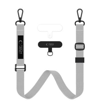 Tech-protect TECH-PROTECT C6S ROPE CROSSBODY CRAYON GREY
