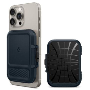 Spigen SPIGEN LOCK FIT MAGSAFE UNIVERZALNO DRŽALO ZA MAGNETNE KARTICE KOVINSKI SKRILJAVEC
