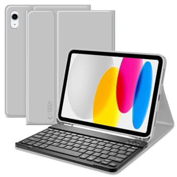 Tech-protect TECH-PROTECT SC PERO + TIPKOVNICA ZA IPAD 10.9 10/2022/11 11/2025 SIVA