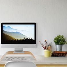 UNBRANDED Stojalo za monitor upognjeno iz bambusa 