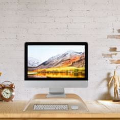 UNBRANDED Stojalo za monitor upognjeno iz bambusa 