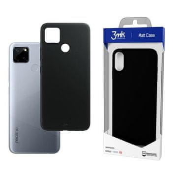 3MK Ovitek za Realme C12 3MK mat črne barve
