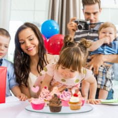 UNBRANDED Vrtljiva steklena plošča za torte 