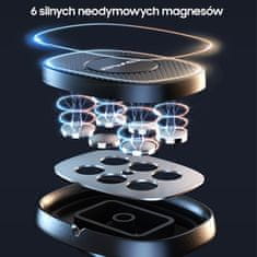 Awei Awei X21 magnetni nosilec za avtomobilski prezračevalnik črne barve