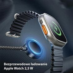 Awei AWEI 3V1 USB-C KOMPLET KABLOV ZA LIGHTNING WATCH ZA APPLE IPHONE 100W 10W