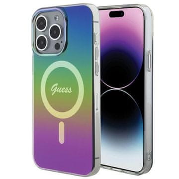 Guess Ovitek za iPhone 15 Pro Guess MagSafe večbarvni