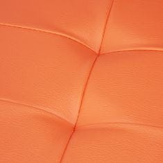 UNBRANDED Zložljiva odlagalna klop iz umetnega usnja 