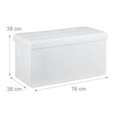 UNBRANDED Zložljiva klop Linne 