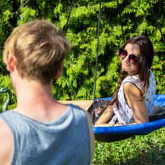 UNBRANDED Okrogla gugalnica za ptičji lok z zaprtim sedežem 