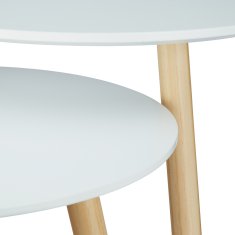 UNBRANDED 2 jedilna miza v skandinavskem stilu 