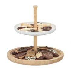 UNBRANDED Etagere Bambus in keramika 