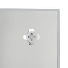 UNBRANDED Bela steklena magnetna tabla 
