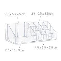 UNBRANDED Shramba za ličila iz akrila z 21 predelki 