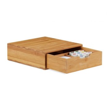 UNBRANDED Bambusova vložna škatla