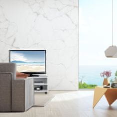 UNBRANDED TV miza s 4 predelki in kolesi 