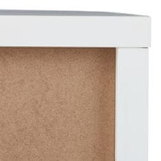 UNBRANDED TV miza s 4 predelki in kolesi 