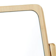 UNBRANDED Ogledalo za ličenje iz bambusa 