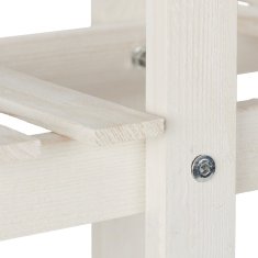 UNBRANDED Leseno cvetlično stopnišče s 3 stopnicami 