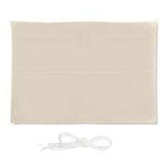 UNBRANDED Sun sail pravokotno bež 