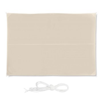 UNBRANDED Sun sail pravokotno bež