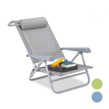 UNBRANDED Medeninast stol z blazino za vrat